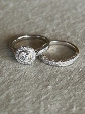 Engagement wedding ring d'occasion  Expédié en Belgium