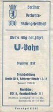 Berlin 1937 bvg gebraucht kaufen  Berlin