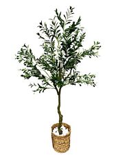 Oliwkowe drzewo oliwne sztuczne drzewo sztuczna roślina 180cm 190cm, używany na sprzedaż  PL