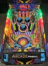 VINTAGE Máquina de Pinball Eletrônica Sons Luzes Portátil Tabletop Arcade Jogo, usado comprar usado VINTAGE Máquina de Pinball Eletrônica Sons Luzes Portátil Tabletop Arcade Jogo, usado comprar usado  Enviando para Brazil