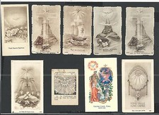 9 Estampas Antiguas Del La Espiritu Santo andachtsbild Santino Santo Cartão comprar usado  Enviando para Brazil