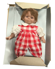 Boneca Uneeda Precious Express 1994 menino sorridente com sardas em xadrez 10" comprar usado  Enviando para Brazil