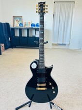 Usado, ESP LTD EC-1000 Deluxe com Encadernação Abalone (Trate de Ébano) comprar usado  Enviando para Brazil