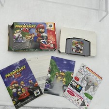 MarioKart 64 (Nintendo 64, N64) CIB autêntico com caixa e manual raro + estojo comprar usado MarioKart 64 (Nintendo 64, N64) CIB autêntico com caixa e manual raro + estojo comprar usado  Enviando para Brazil