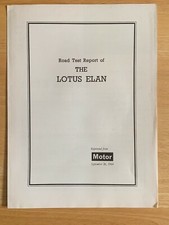 Lotus elan road for sale  WIMBORNE