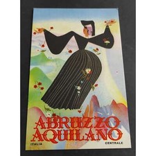 Cartolina abruzzo aquilano usato  Alessandria