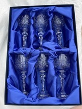 Bohemia crystal glasses for sale  HEMEL HEMPSTEAD