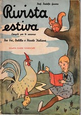 RIVISTA ESTIVA COMPITI PER LE VACANZE ANNO 1935  BALILLA PICCOLE ITALINE GUASCO comprar usado  Enviando para Brazil