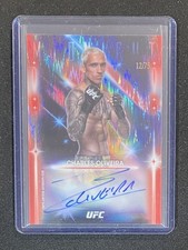 2025 Topps Midnight Charles Oliveira no cartão automático /75, Moonbeam SP e verde /99!! comprar usado  Enviando para Brazil