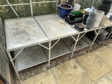 Greenhouse aluminium staging for sale  BEACONSFIELD