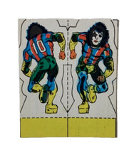 Cartão raro Argentina Kiss Paul Stanley 1970s Figuritas Gran Match    comprar usado  Enviando para Brazil