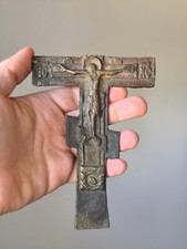 Antique bronze crucifix d'occasion  Expédié en Belgium