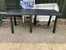 Black plastic folding for sale  COLCHESTER
