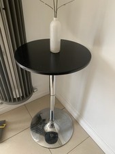 Bar table black for sale  SWINDON