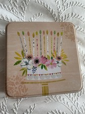 Pretty tin decorated for sale  HITCHIN