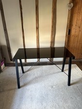 ikea galant glass desk for sale  DISS