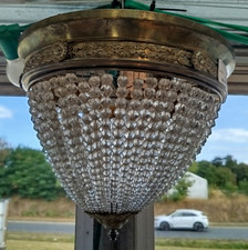 Plafonnier lustre montgolfiere d'occasion  Yffiniac
