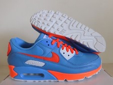 Usado, Nike Air Max 90 Id Nike By You Nby Azul-Laranja Carmesim-Branco Tamanho 9.5 [HQ3691-900] comprar usado  Enviando para Brazil