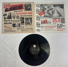 Guns N Roses GN’R Lies Lp Vinyl Album OG 1988 1st Press Insert UNCENSORED NM/VG, usado comprar usado  Enviando para Brazil