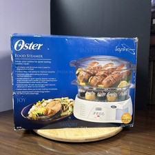 Panela a vapor Oster, # 5715, camada dupla 6,1 qt comida branca comprar usado  Enviando para Brazil