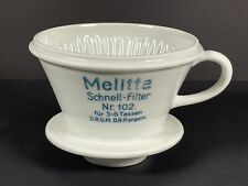 Melitta filter 102 gebraucht kaufen  Deutschland