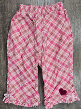 Roupas de bebê menina lugar infantil 12 meses veludo rosa calças forradas com coração comprar usado  Enviando para Brazil