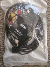 Adaptador conversor RCA AV para HDMI HD composto 3RCA CVBS áudio vídeo Wii NES SNES, usado comprar usado  Enviando para Brazil