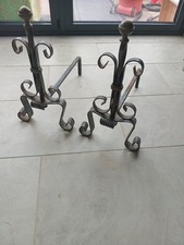 Vintage fire dogs for sale  GUILDFORD