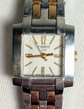 Vintage Tissot 1853 L935 Relógio Feminino Cristal de Safira Aço Inoxidável Dois Tons comprar usado  Enviando para Brazil