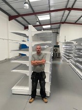 Gondola shelving double for sale  ROCHESTER