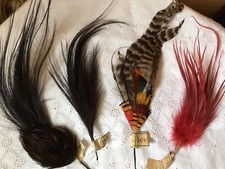 Plumes anciennes ornement d'occasion  France