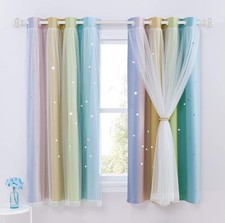 Nicetown rainbow curtains for sale  BEXHILL-ON-SEA