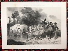 Lithographie originale hippoly d'occasion  Bordeaux-