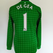 Camisa Manchester United Home número 1 goleiro GK assinada David De Gea comprar usado  Enviando para Brazil