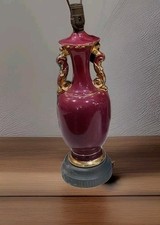 Vintage lamp burgundy for sale  Columbia