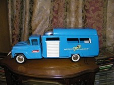 Caminhão de aço prensado vintage 1961 - 1964 Buddy L Riding Academy cavalo comprar usado Caminhão de aço prensado vintage 1961 - 1964 Buddy L Riding Academy cavalo comprar usado  Enviando para Brazil