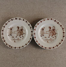 Belle paire assiette d'occasion  Monnaie