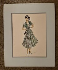 Fashion illustration...trad wi for sale  Van Nuys