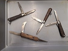 Lot couteaux poche d'occasion  Trégunc