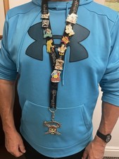 Black disney lanyard for sale  CAERPHILLY