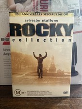 Usado, Boxset Rocky 1,2,3,4 e5 (5 discos DVD 2001) Sylvester Stallone Region 4 comprar usado  Enviando para Brazil