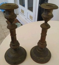 Paire ancien chandelier d'occasion  Cambrai