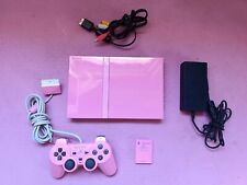 Raro Playstation 2 Slim Pink Edition Região Livre PAL/NTSC com Cartão de Memória comprar usado  Enviando para Brazil