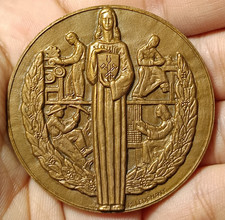 Medaille bronze syndicat d'occasion  Le Havre-