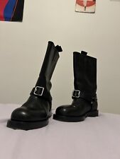 Bottes cuir burberry d'occasion  Parmain