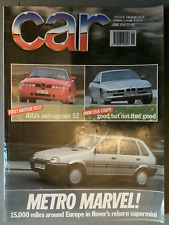 Car magazine june for sale  SHEFFIELD
