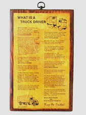 Vintage truck driver for sale  North Augusta