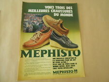 1981 advertising mephisto d'occasion  Expédié en Belgium