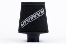 Filtro cone universal Ramair com base de alumínio - 63 mm pescoço OD - 150 mm de largura comprar usado  Enviando para Brazil