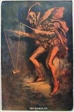 Antique halloween postcard for sale  Carmichael